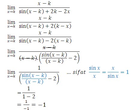 contoh soal limit trigonometri